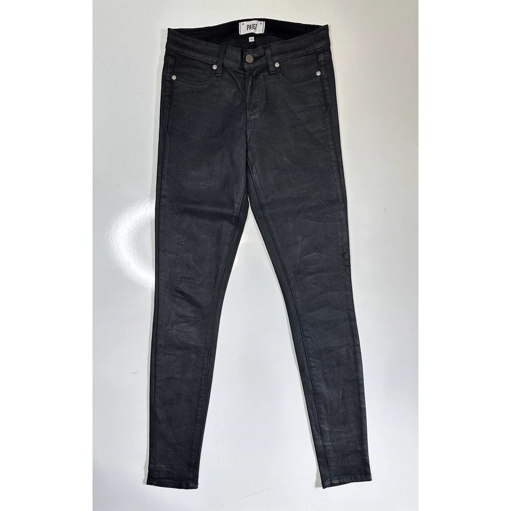 Paige‎ Verdugo Ultra Skinny Jeans Aged Black Ankle / Women's 27